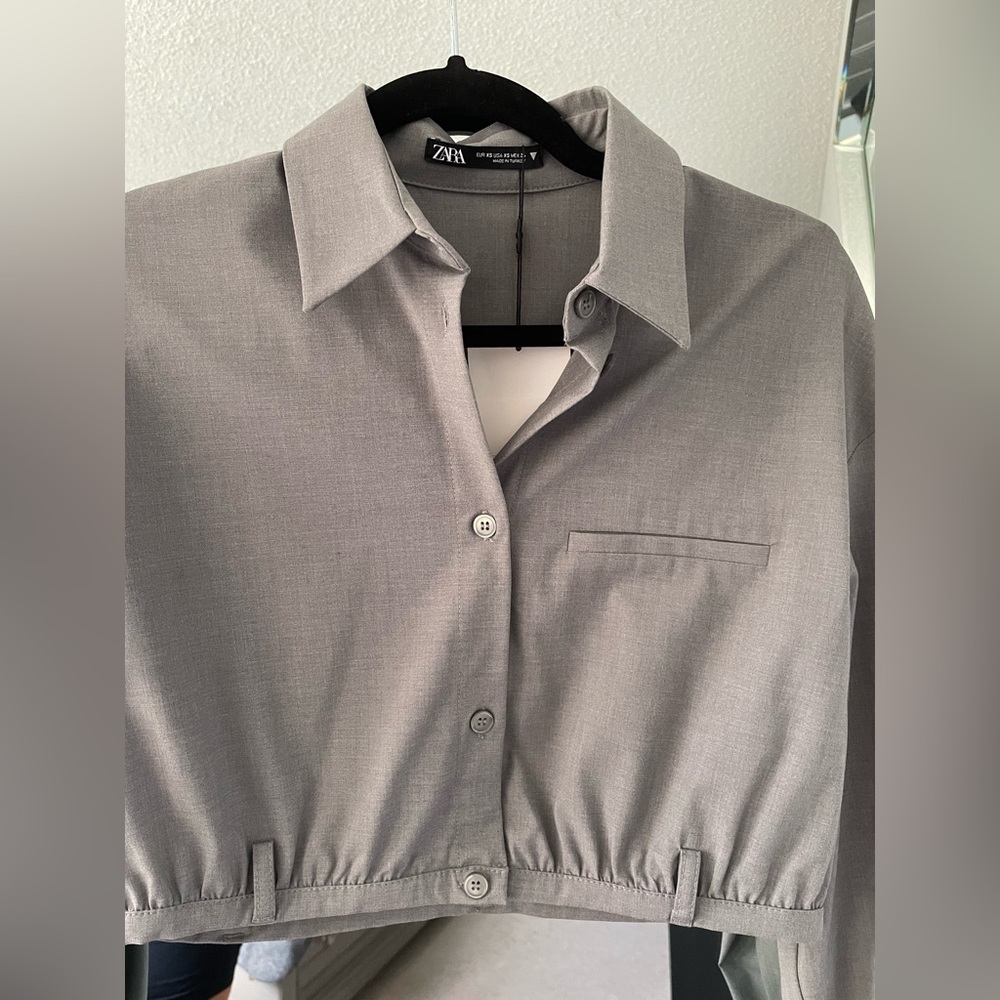 Shirt crop Zara